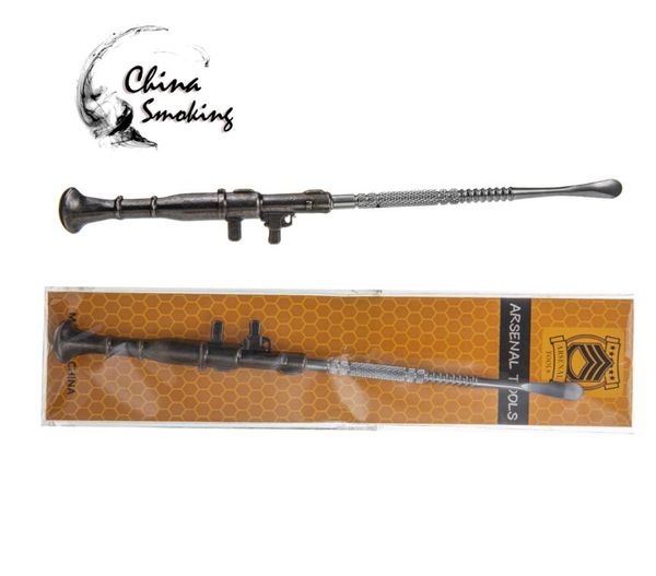 Metall Dabber Gun Form AK47 Dabber Zinklegierung Dabber Räucherwerkzeug für Quarz-Banger-Ölplattformen3541504