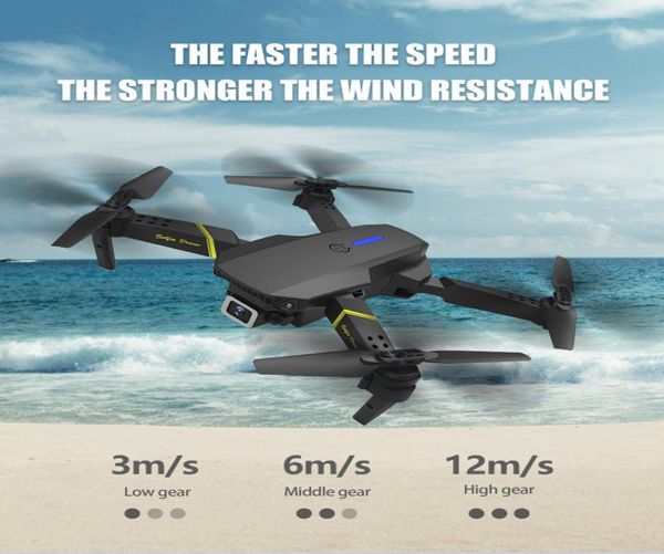 Drone global 4k câmera mini veículo wifi fpv dobrável profissional rc helicóptero selfie drones brinquedos para criança bateria gd891 dropshi3559107