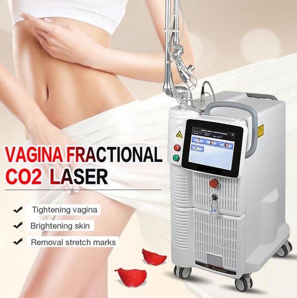 Leistungsstarke CO2-fraktionierte Laser-Hautstraffung, Hauterneuerung, Narbenentfernungsmaschine, Vagina-Straffung, Dehnungsstreifen, Entfernung von Hautverjüngungs-Schönheitsmaschine