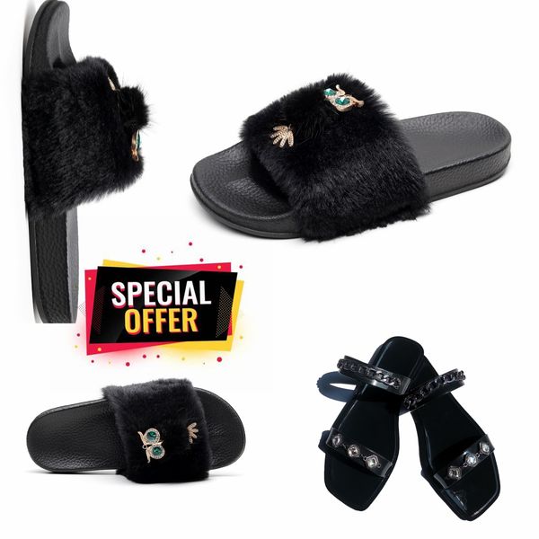 2024 Designer d'estate in stile caldo pantofole di lusso da donna sandalo piatto slip lady beach flop flop slipper slipper gai di alta qualità