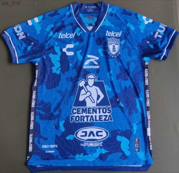 Camisas de futebol 2024 CF Pachuca DE LA ROSA HERNANDEZ IDRISSI TERANS ORTIZ BARRETO POCHO E.SANCHEZ CABRAL home away football men and kids shirtH240306