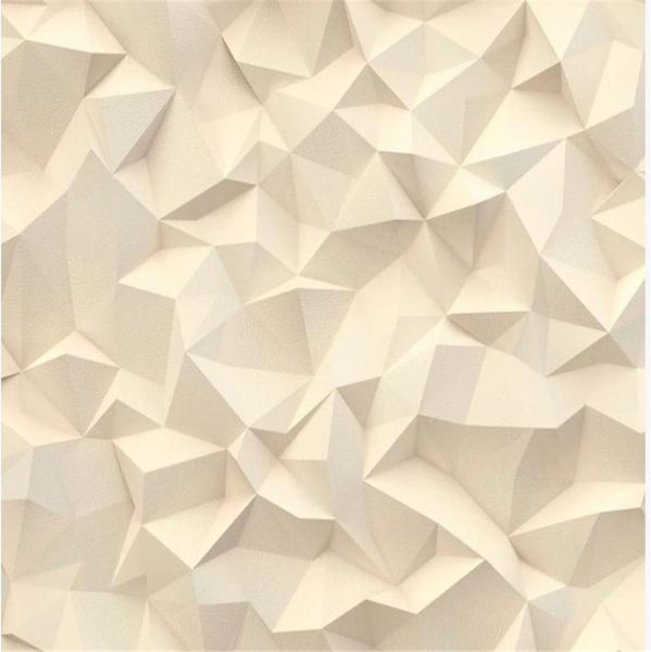 Papéis de parede geométricos bege Moderno e elegante triângulo abstrato papéis de parede de fundo papel de parede moderno para sala de estar5039079