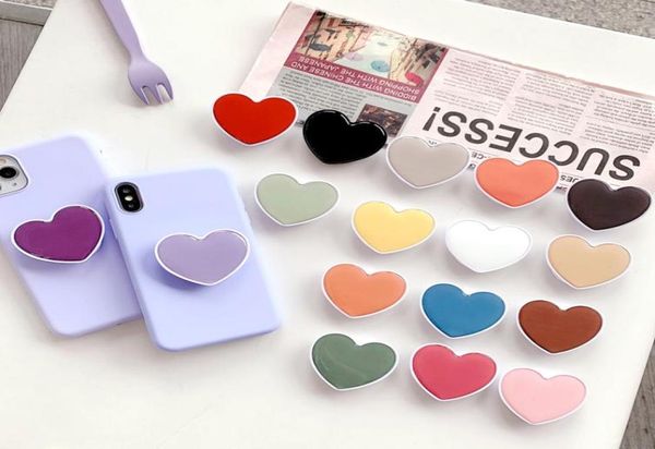 3D Farbe Universal Faltbare Finger Ring Telefon Halter Stehen Grip tok Telefon Buchse Für iPhone Samsung Telefon Halterung Stitch1552041