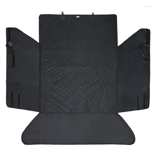 Capas de assento de carro Pet Trunk Cargo Cover Protector Mat com cortinas protetoras estendidas para antiderrapante suv forro cão banco traseiro