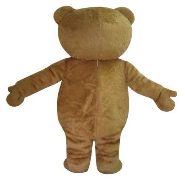 2019 lojas de fábrica Teddy Bear Mascot Costume Cartoon Fancy Dress Fast Adult Size1993704