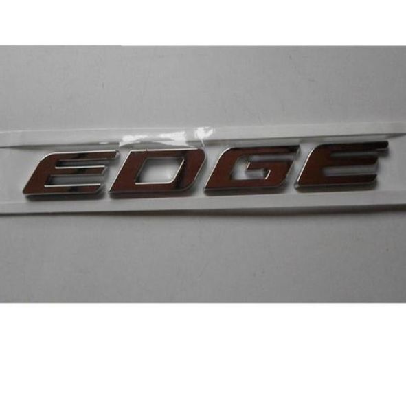 quot EDGE quot Chrome ABS багажник автомобиля задний номер буквы значок эмблема наклейка наклейка для Ford EDGE17076374467369