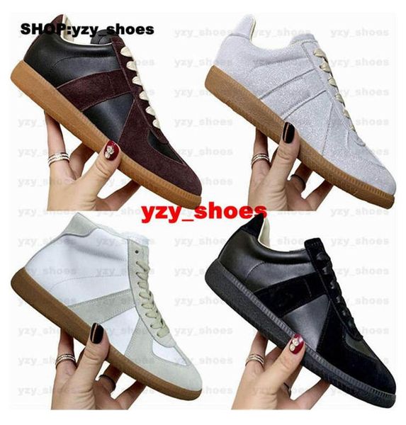 Ayakkabı Maisones Margielaes çoğaltma mm6 kesim 12 Boyutlu spor ayakkabılar kadın tasarımcı Eur 46 Maison Mens Trainers bize 12 9186 US12 Turuncu Zapatos Beyaz Skate çalışıyor