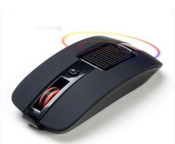 Беспроводная игровая мышь с солнечной зарядкой и регулируемым разрешением 24 ГГц для ноутбука BK3483133