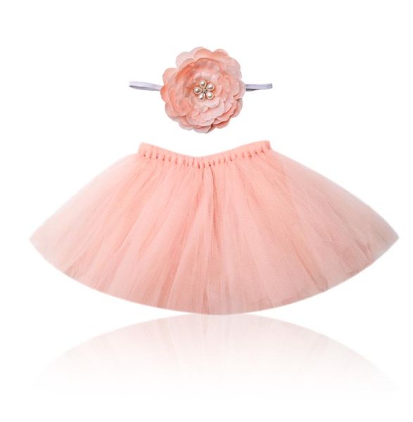 Tutu Fascia Princess Smash Cake Bella gonna arrossita nata Ragazze Tulle Infant1049643