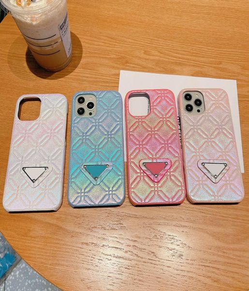 Moda Laser colorato pelle di serpente Custodie per telefoni cellulari Custodia morbida in TPU Cover per iPhone 13 12 11 Pro Max X XS Max XR 7 8 Plus smar7152645