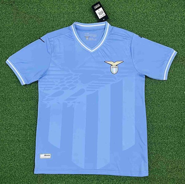 Camisas de futebol SS Lazio KAMADA IMMOBILE 2024 F.ANDERSON CASTELLANOS ZACCAGNI GUENDOUZI ALBERTO ROVELLA Camisa de futebol JerseyH240306