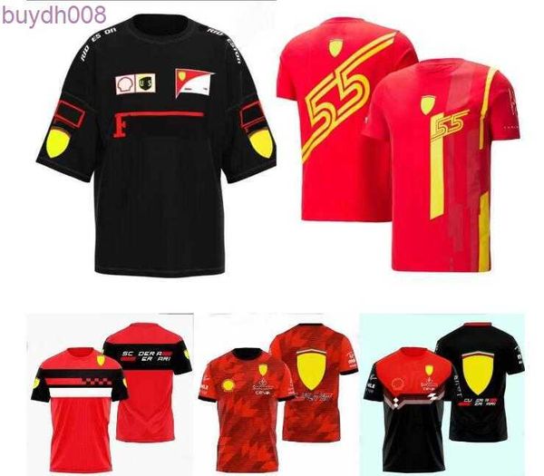 0qe8 Polo da uomo F1 Racing Shirts Summer Team Sports Maglie a maniche corte dello stesso stile Personalizzabili