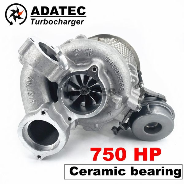 Aggiornamento Turbo per Audi S4 S5 A6 A7 A8 Q5 S5 06M145689J Ceramica doppio cuscinetto a sfere turbina ibrida più grande billet ruota