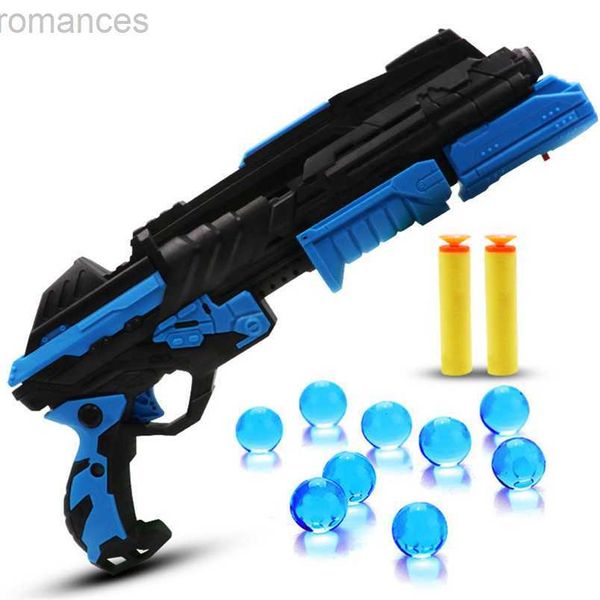 Pistola giocattolo Pistola giocattolo a luce infrarossa Pistola ad acqua morbida Proiettile Gioco notturno per ragazzi Arma De Brinquedo Giocattoli per bambini all'aperto 240306