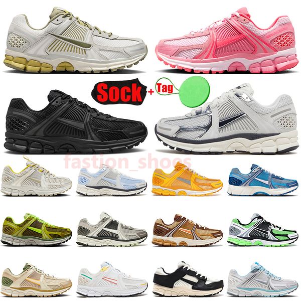 Açık havada erkek kadınlar vomero 5 koşu ayakkabıları tasarımcı spor ayakkabılar koyu gri foton toz metalik gümüş 520 paket pembe köpük koşucusu sıcak yumruk platformu spor eğitmenleri