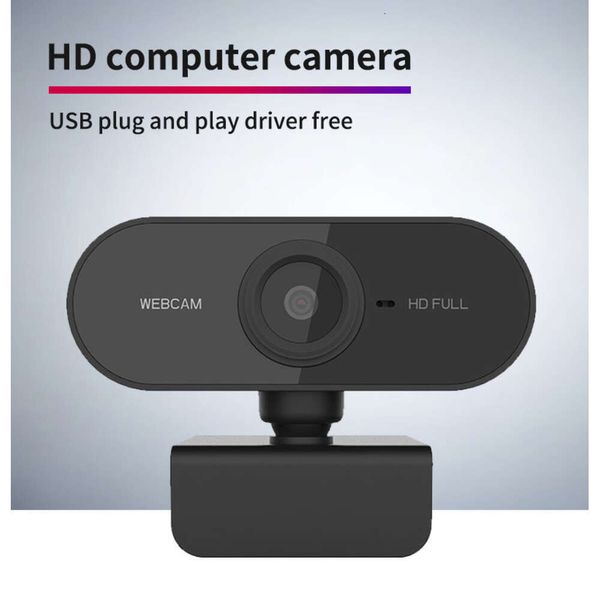 Computer 1080P High-Definition-Kamera mit integriertem Mikrofon USB-Netzwerkkamera Webcam