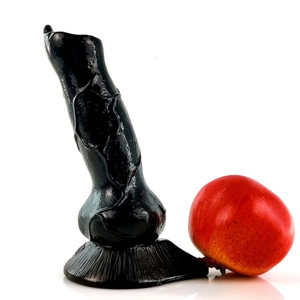 Riesiger realistischer Dildo, Hundeknoten-Spielzeug, Frauen, männlich, Anal-Butt-Plug, Wolf, gefälschtes Spielzeug für Erwachsene, 18 Jahre, Sex-Shop, Erotik