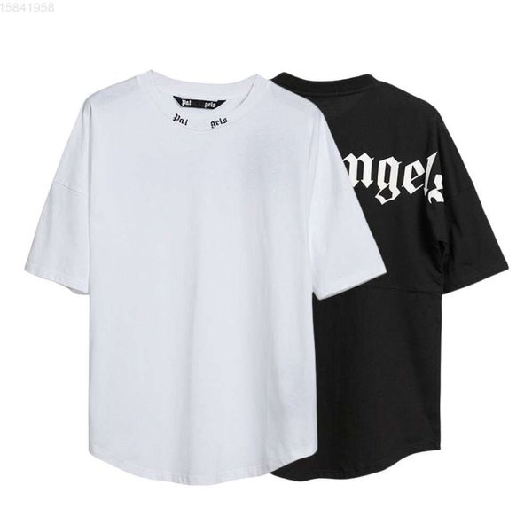 UU59 Homens Camisetas Designer Palm Angles Camiseta Luxo Marca Roupas Camisas Carta Algodão Manga Curta Primavera Verão Maré Mens Womens Tees