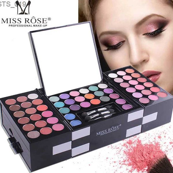 Strumenti per il trucco 148 colori Kit per trucco luccicante impermeabile a lunga durata Glitter Matte Ombretto Sopracciglio Blush Palette Set di cosmetici da viaggio