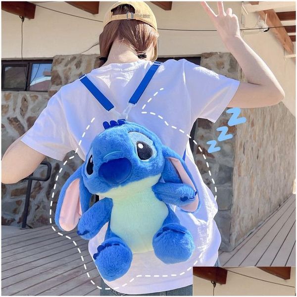 Mochilas de pelúcia Star Sky Baby P Mochila Bonito Boneca Recheada Kawaii Cartoon Animal Brinquedo Crianças Garten Schoolbag Drop Delivery Brinquedos Gif Ot8Rs