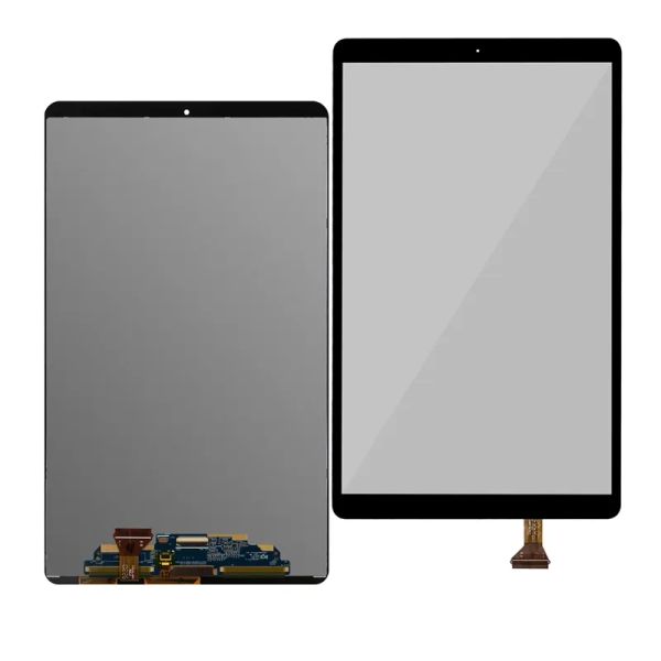 Tela de exibição original para tablet pc samsung galaxy tab a t510 t515 tft lcd telas com painel toque digitador assembléia zz