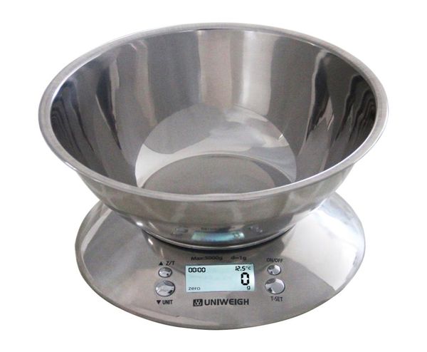 Кухонные весы, 5 кг, 1 г, электронные цифровые весы Banlanca, чаша с ЖК-дисплеем, чайная еда, диетическая машина для веса, почтовый инструмент для измерения веса Libra1286459