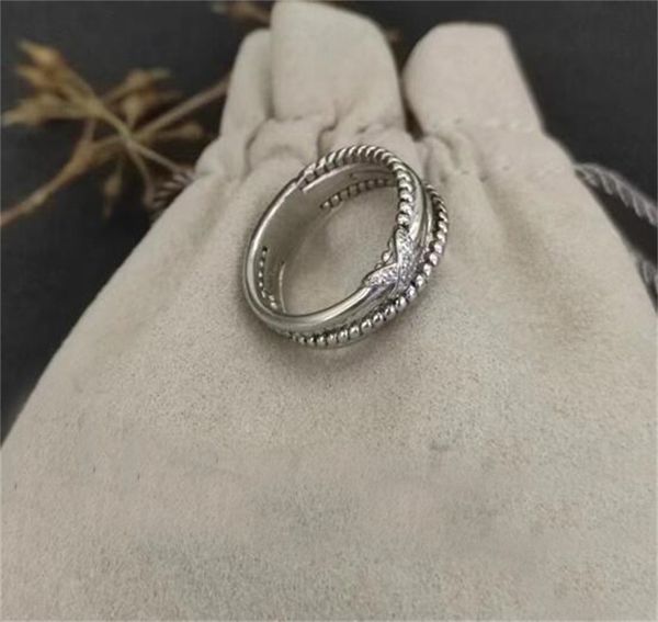 Новые высококачественные кольца для женщин, дизайнерские ювелирные изделия, женское кольцо, обручальное кольцо для женщин и девушек, роскошное кольцо dy, кольцо на День Святого Валентина, свадьба zh144 E4