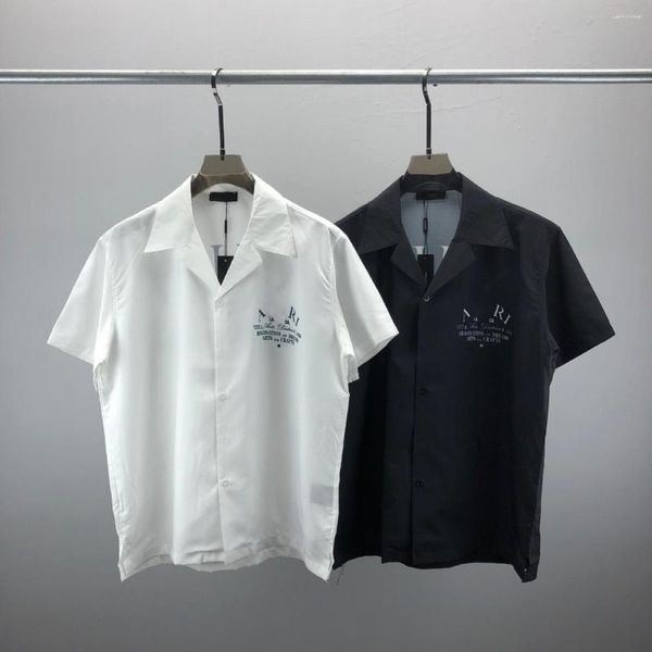 Sommer 3D Digitaldruck T-Shirt Lapel Shirt Offene Futter Hawaii Shirts