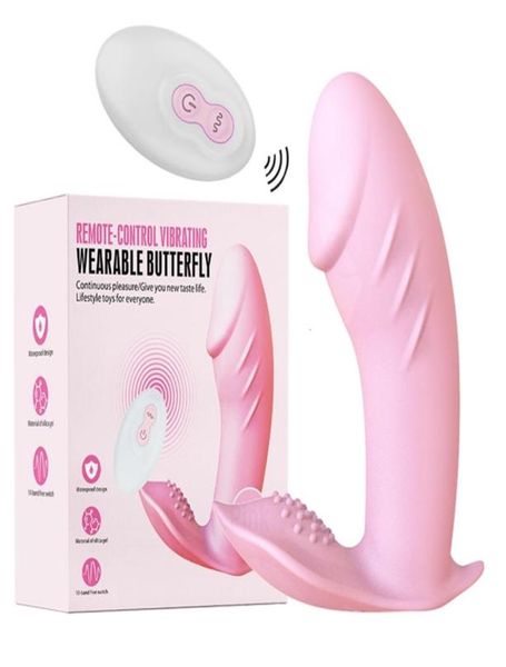 Massaggiatore giocattolo del sesso Vibratore per uova indossabile senza fili G Spot Clitoride Giocattoli per donna Panty con telecomando4962282