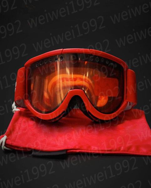 Cariboo Smith OTG 3 Color Skibrille Antifog Doppelscheibe Ride Worker Snowboardbrille Größe 19105cm5972562