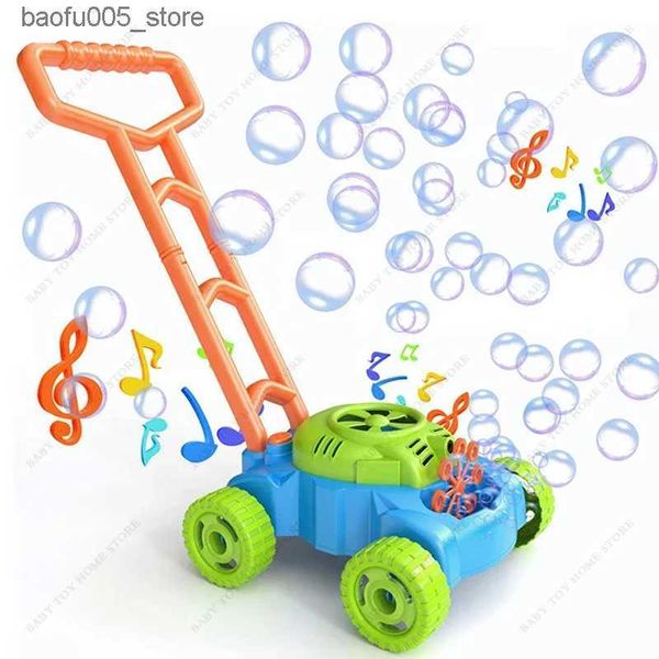 Giochi di novità Giocattoli da bagnetto per bambini Tosaerba a bolle Asciugacapelli per bambini Estate all'aperto Giocattolo da cortile Asilo Neonati maschi e femmine Q240307