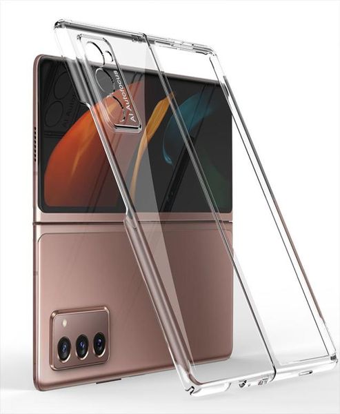 Ultra Slim Crystal Hard PC Clear Cases, stoßfest, kratzfest, Ganzkörperschutz für Samsung Galaxy Z Flip Fold 4 3 5G Fold3 Fo8109630