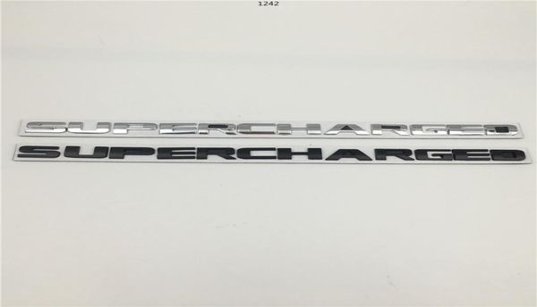 Range Rover Sport Supercharged Emblem Çıkartma Rozeti Logo6745390 için araba dekorasyonu