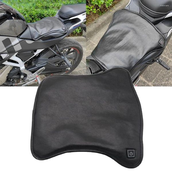 Capas de assento de carro Almofada de aquecimento de motocicleta Almofada de aquecimento 12V 45-60 graus ATV Capa Elétrica 3 Engrenagens T / C 1.2m Cabo