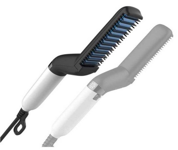 Epack multifuncional pente de cabelo curling ferro volumize achatar lado endireitar modelador de cabelo mostrar boné estilo rápido tool1247227