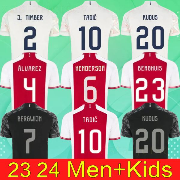 23 24 HENDERSON Fußballtrikots BERGHUIS AKPOM BERGWIJN CRUYFF TAYLOR TADIC BERGWUN MARLEY LUCCA 2023 2024 Fußballtrikots Männer Kinder Kit Uniformen Fans Spieler