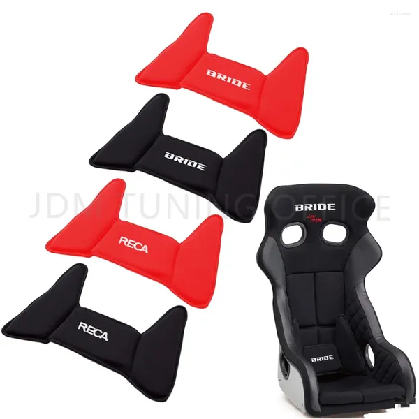 Capas de assento de carro 1 PCS NOIVA Algodão Cintura Tuning Pad Lunvar H Tipo com Logotipo Bordado Racing Auto Acessórios