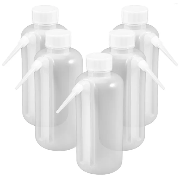 Set di stoviglie 5 pezzi Squeezing Bottles insalata di plastica per gadget da cucina (500 ml)