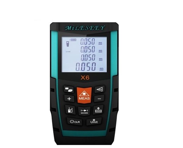 Mileseey Mini-Laser-Entfernungsmesser, Laser-Maßband, Wasserwaage, Diastimeter-Werkzeug, Laser-Entfernungsmesser, Entfernung T2006038095305