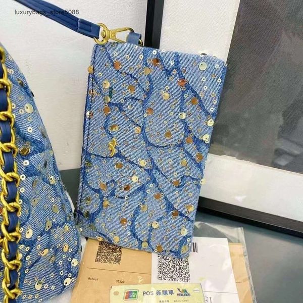 Fábrica Atacado Designer Bags Lingge Couro Genuíno Caviar Card Bag Womens Zero Carteira Pequena Perfumada Mini Cadeia Resíduos Embalagem Decoração Cintura
