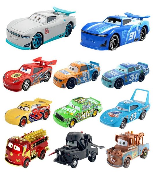 Car Story Legierung Spielzeugauto Die-fang Fei Ge McQueen King Road Fighter Sari Missile Sheriff Kabu Baby 's285z8307778