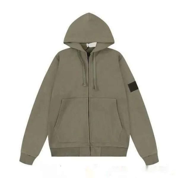 Stones Island Hoodie 2023 Herren Jacken Designer Trainingsanzug Oberbekleidung Winddichter Reißverschluss Cp Hoody Herbst Winter Lose Herren Top Hohe Qualität Grapestone 278