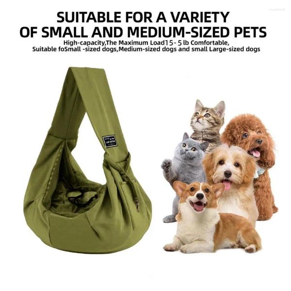 Portadores de gatos, suporte para animais de estimação, confortável, bolsa de transporte para viagens seguras com cães, gatos, portátil, seguro, passeios para cães