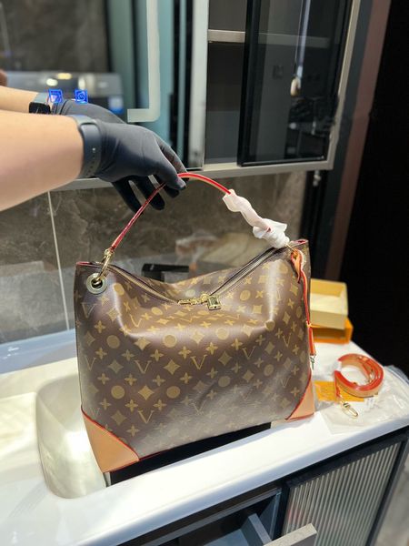 2024 edição limitada designer saco de couro genuíno design pacote de compras feminino bolsa de ombro bolsa de embreagem pacote crossbody