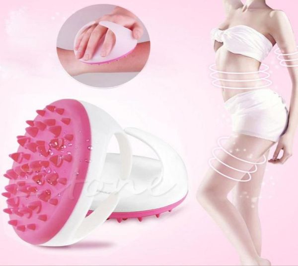OOTDTY Handheld Bad Dusche Anti Cellulite Ganzkörper Massage Pinsel Abnehmen Schönheit Z07 Drop Y11266981024