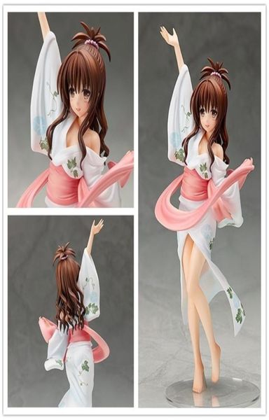 To Love Ru Darkness Yuuki Mikan Yukata Ver 18 Scale Painted Sexy Girls PVC Action Figure Sammeln Modell Erwachsene Spielzeug Puppe Geschenk Q1124658