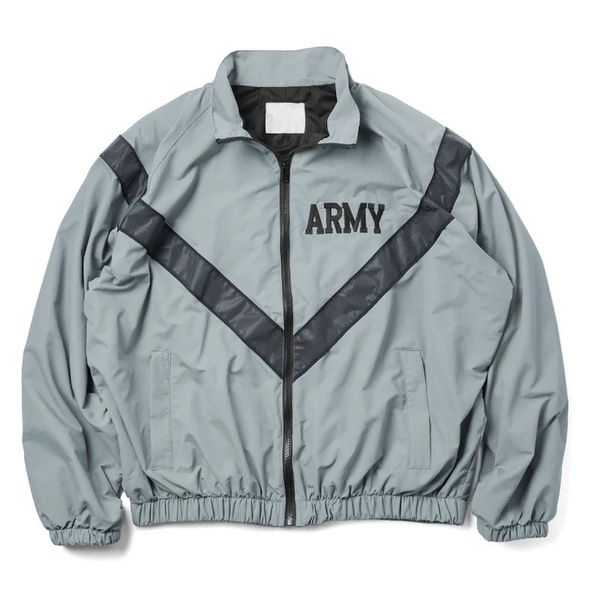 Übergroße US-Armee-Uniform für verbesserte körperliche Fitness, reflektierende PT-Jacke, winddicht, wasserabweisend, Oberbekleidung, IPFU-Training 240227