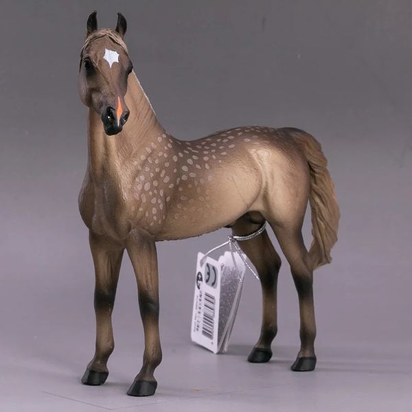 Collecta cavalo país fazenda animais morgan garanhão prata grulla 1 20 figura pvc modelo brinquedos para crianças #88979 240227