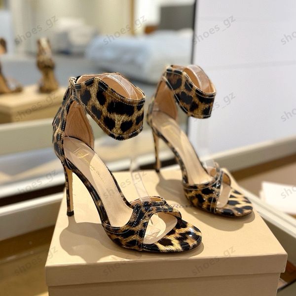 Prinzessin Kate im gleichen Stil: Gianvito Rossi-Sandalen, 10,5 cm, Stiletto-Absätze, Sandalen, 8,5 cm, Abendschuhe, Absatz für Damen, Sommer-Luxus-Designer-Sandalen, Fußriemen 58