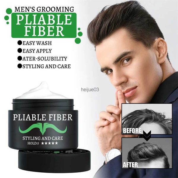 Pomades Waxes Herren Starkes Styling-Gel Anhaltende flauschige Haar-Styling-Wachse Herren-Haarcreme Styling-Produkte Natürliche Frisur-Pflegecreme BeautyL2403